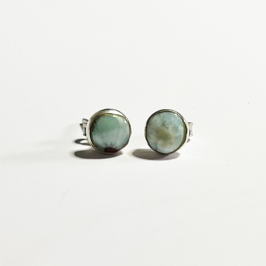 larimar earrings